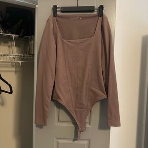 Abercrombie & Fitch Mauve Bodysuit